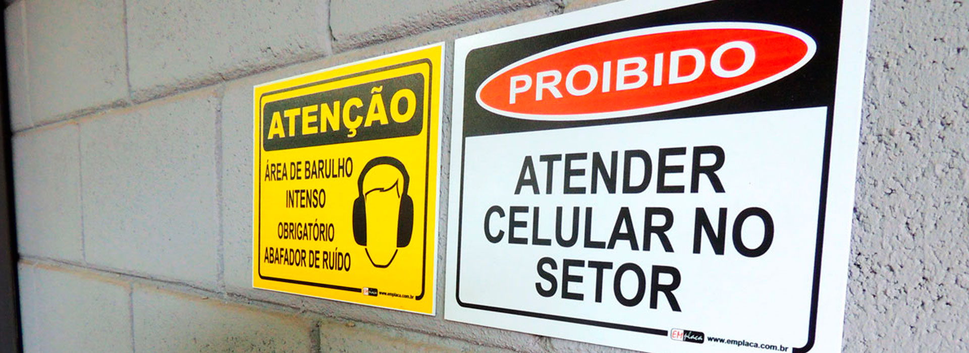 placas segurança do trabalho