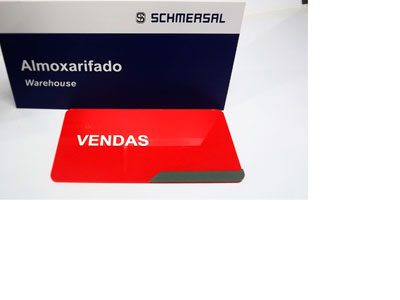 Placas de Sinalização e Identificação de Setores